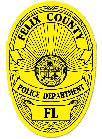 Police Badge Stickers (Item #113)
