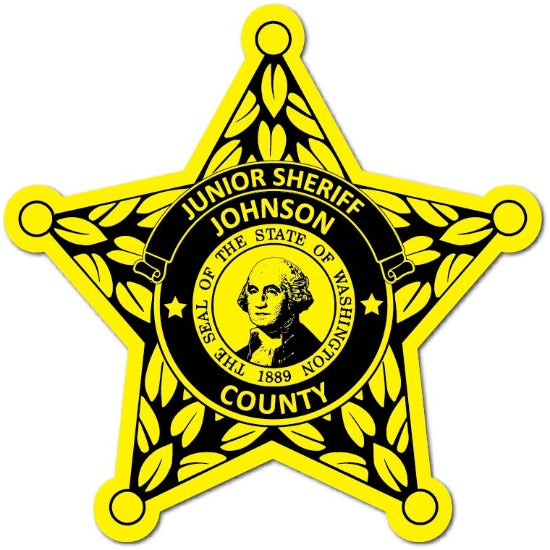 Junior Sheriff Deputy Star Stickers (Item #204)