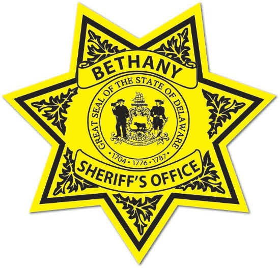 Jr. Trooper Sheriff Star Stickers (Item #216)