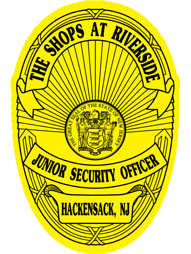 Junior Officer - Junior Police Badge Stickers for Kids (Item #113)