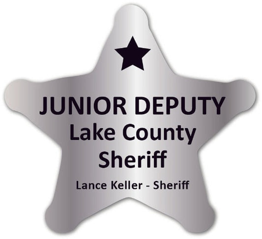 Sheriff Department Star Stickers (Item #212)