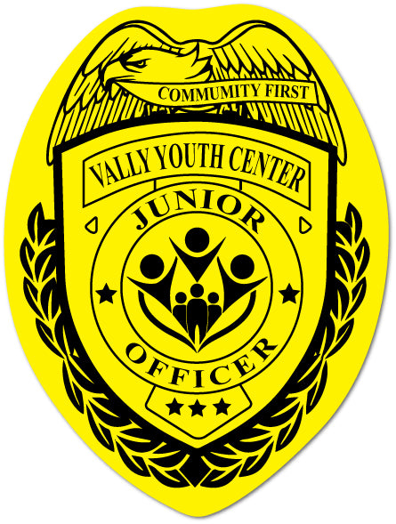 Junior Deputy Police Badge Stickers (Item #110)