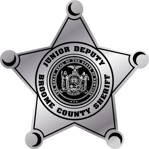 Custom Junior Sheriff Sticker Sheriff Star Deputy (Item #203)
