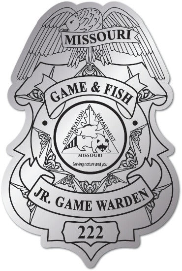 Junior Game Warden Stickers (Item #501)