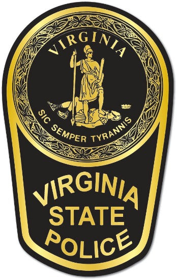 State Trooper Badge Stickers (Item #601)