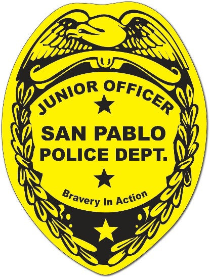 Junior Officer / Junior Deputy Police Stickers (Item #102)
