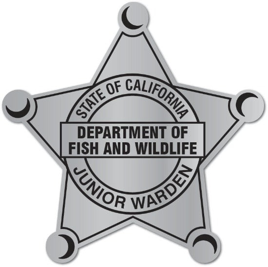 Game Warden - Fish & Game Star Stickers (Item #504)
