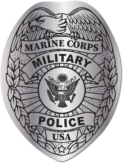 Marine Corp - Military Police Stickers (Item #902)