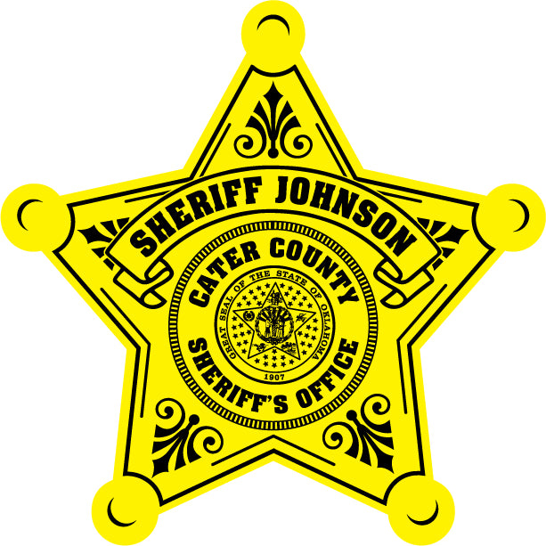 Junior Deputy / Junior Sheriff Star Stickers (Item #202)