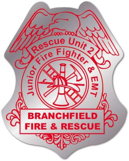 Jr. Fire Department - EMT Stickers (Item #401)