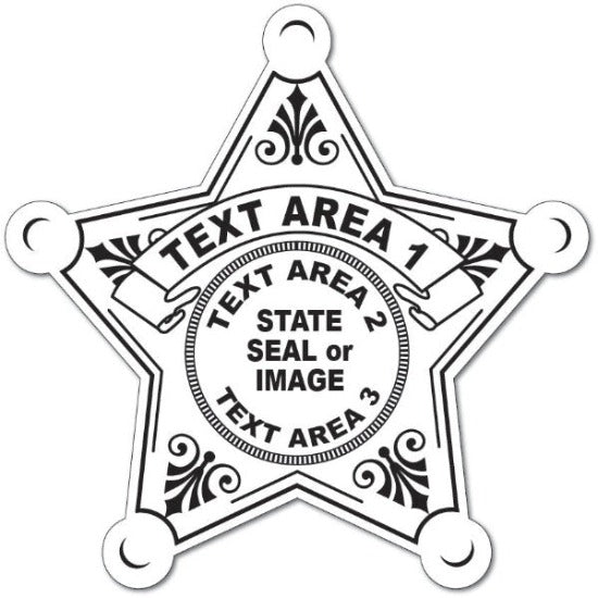 Constable Star Stickers (Item #701)
