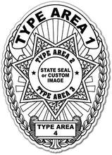 Load image into Gallery viewer, Junior Officer Police Stickers (Item #112)
