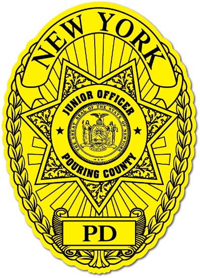 Junior Officer Police Stickers (Item #112)