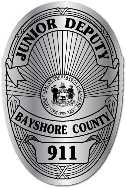Police Badge Stickers - 500+ Custom Badge Stickers - Free Proofs Before Printing - School Police Stickers - Public Safety | StickerShopLaw