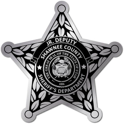 Junior Sheriff Deputy Star Stickers (Item #204)