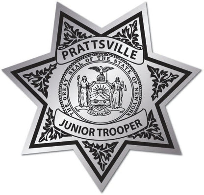 Jr. Trooper Sheriff Star Stickers (Item #216)