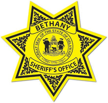 Load image into Gallery viewer, Jr. Trooper Sheriff Star Stickers (Item #216)
