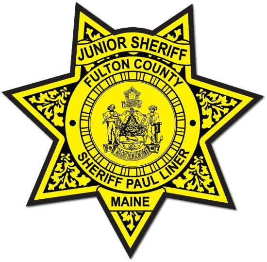 7pt. Junior Deputy Sheriff Star Stickers (Item #217)