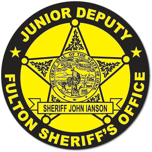 Junior Deputy Circle Stickers (Item #218)