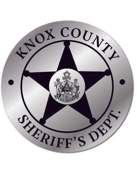 Silver Sheriff Sticker Jr. Deputy Sheriff Department