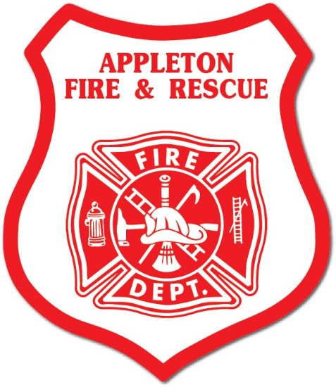 Fire Department Badge Sticker Custom