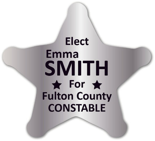 Election Campaign Star Stickers (Item #305)