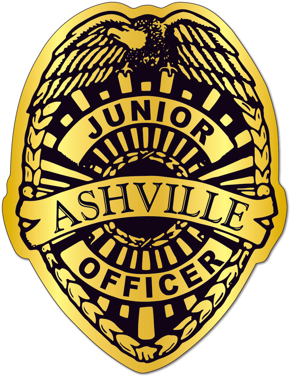 Custom Police Stickers - Jr Officer Stickers | StickerShopLaw.com