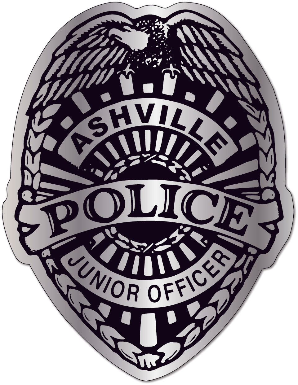 Custom Police Stickers - Jr Officer Stickers | StickerShopLaw.com