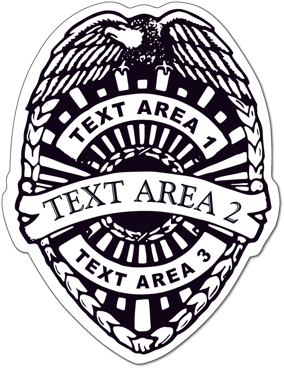 500+ Law Enforcement Stickers - Custom Police Badge Stickers - Emergency Service Decals - Free Proofs Before Printing | StickerShopLaw.com