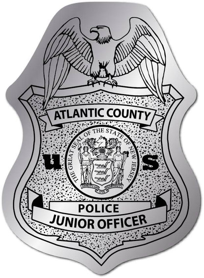 Police Support Stickers - Create Your Own Promotional Police Labels - 500-15,000 Quantities - Free Proofs - Silver/Gold/White StickerShopLaw