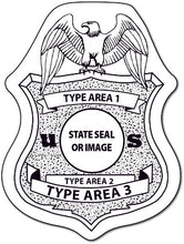 Load image into Gallery viewer, Junior Police Officer Stickers (Item #107)
