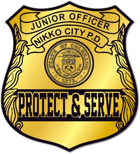 Load image into Gallery viewer, Junior Officer Badge Stickers (Item #108)
