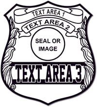 Load image into Gallery viewer, Junior Officer Badge Stickers (Item #108)
