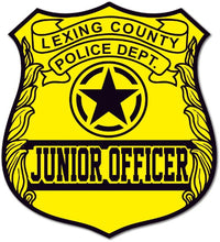 Load image into Gallery viewer, Junior Officer Badge Stickers (Item #108)
