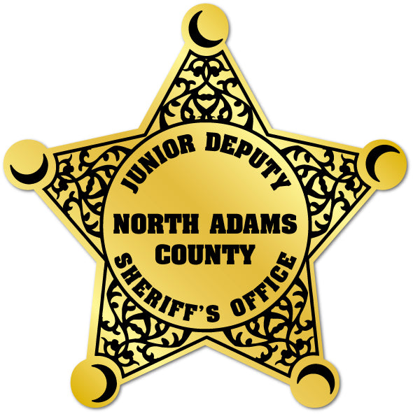 Junior Deputy Sheriff Star Stickers | StickerShopLaw.com Junior Deputy Sheriff Star Stickers | StickerShopLaw.com
