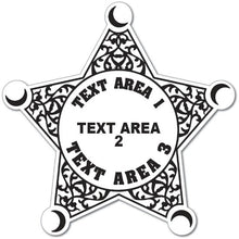 Load image into Gallery viewer, Junior Deputy / Junior Sheriff Star Stickers (Item #201)
