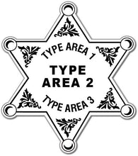 Load image into Gallery viewer, Junior Deputy Sheriff Star Stickers (Item #210)
