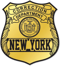 Load image into Gallery viewer, Correction Department Badge/Shield (Item #802)

