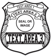 Load image into Gallery viewer, Correction Department Badge/Shield (Item #802)
