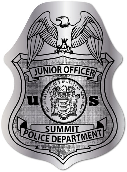 Junior Officer badge with eagle emblem