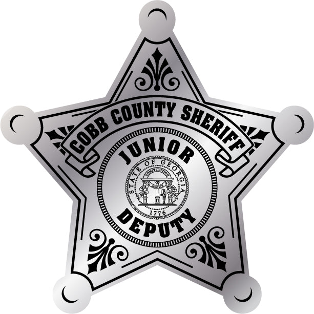 Junior Officer Deputy Badge Silver Custom Jr. (Item #202)