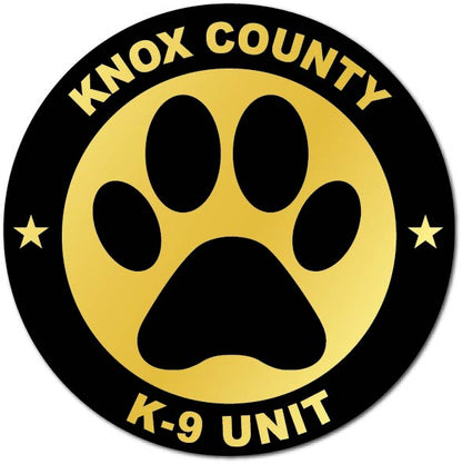 Paw Patrol K-9 K9 Unit Circle Badge Sticker