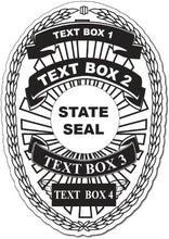 Load image into Gallery viewer, Junior Officer - Junior Police Stickers (Item #105)
