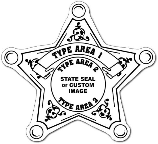 Sheriff's Department Stickers (Item #209)