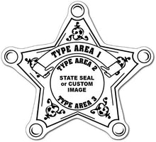 Load image into Gallery viewer, Sheriff&#39;s Department Stickers (Item #209)
