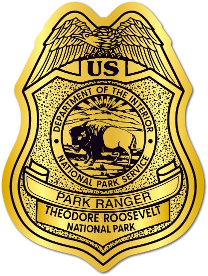 US Park Ranger National Park Services Badge Sticker