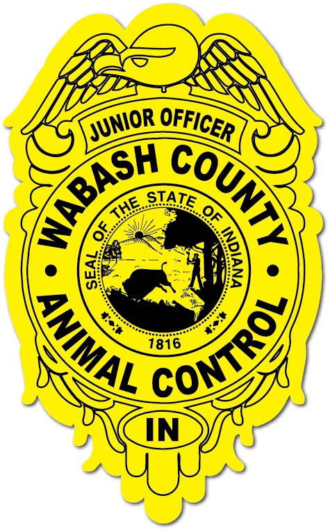 Yellow County Animal Control Jr. Officer Badge