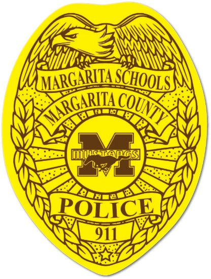 School Police - Junior Officer Badge Stickers (Item #1000)