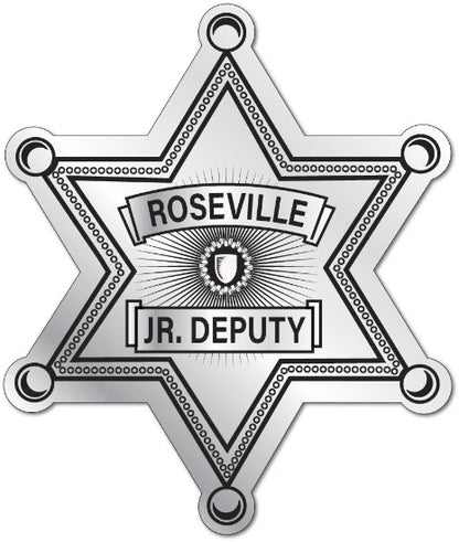 Junior Deputy Silver Stickers 