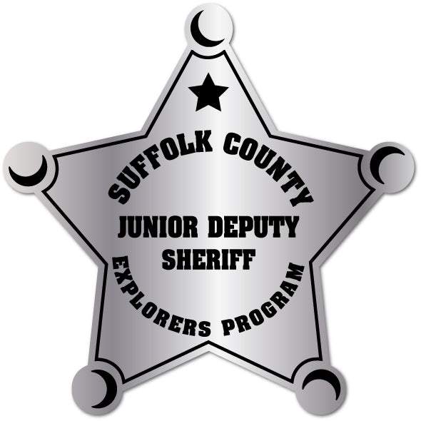 Custom Junior Sheriff Sticker Sheriff Star Deputy (Item #203)